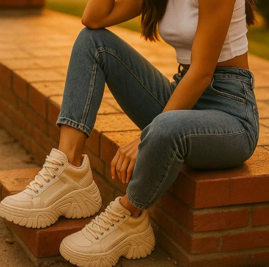 TĂȘnis Chunky Plataforma 7cm - Naerya