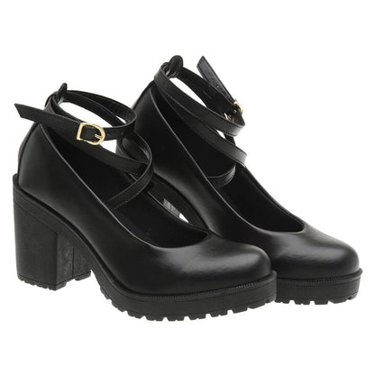 Sapato Doll Tratorado com Fivela Ajustável - Naerya