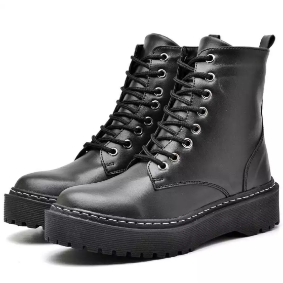 Coturno Tratorado Lovely Cano Curto - Naerya