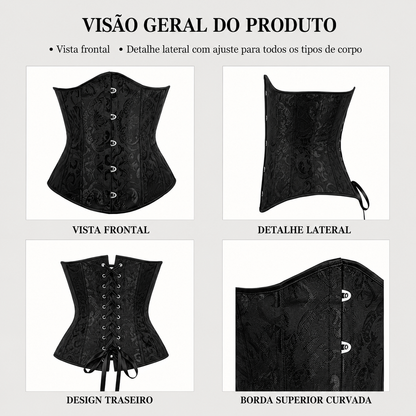 Corset Underbust Sophie Floral - Naerya
