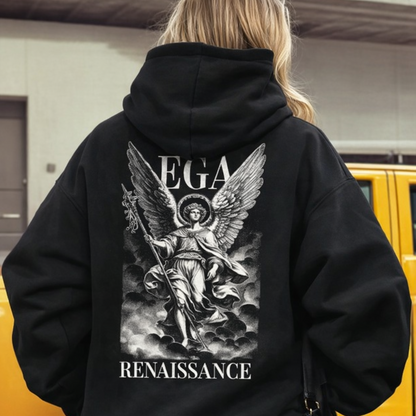 Moletom com Bolso Canguru Renaissance Angel - Naerya