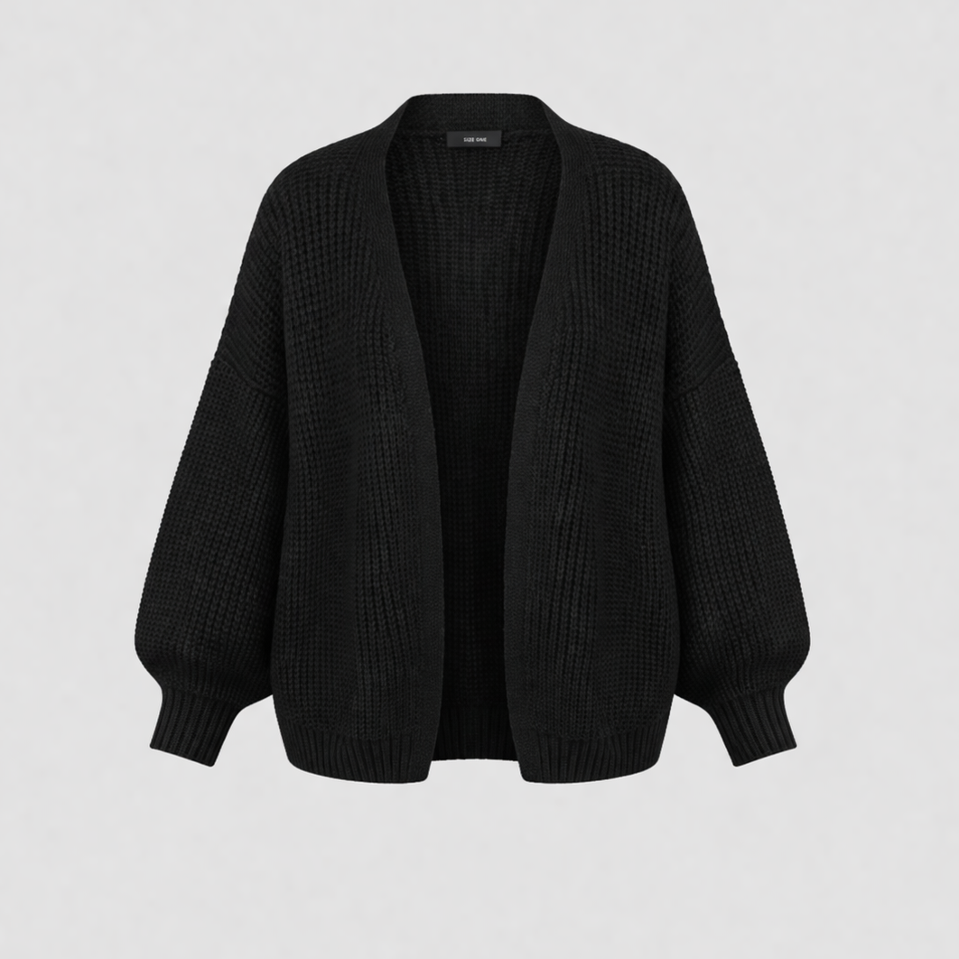 Cardigã Moonly Oversized de Tricot - Naerya