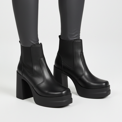 Bota Calíope Salto Bloco 9cm - Naerya