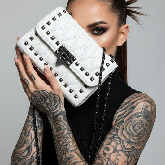 Bolsa feminina crossbody passeio alça corrente (2011)