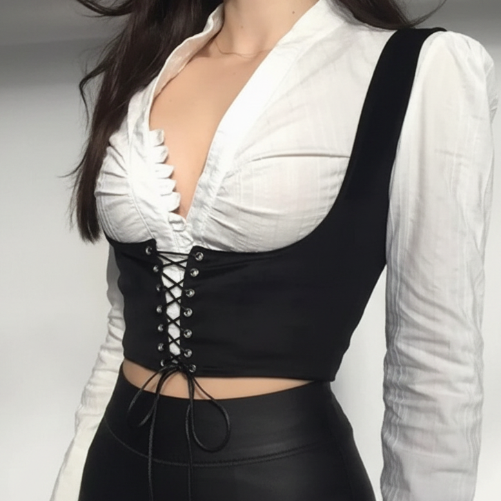 Espartilho Underbust Moda Feminina