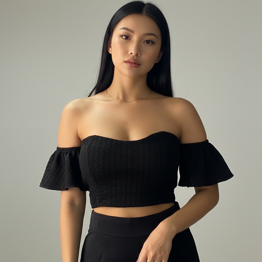 Cropped Lua Serena Ombro a Ombro - Naerya