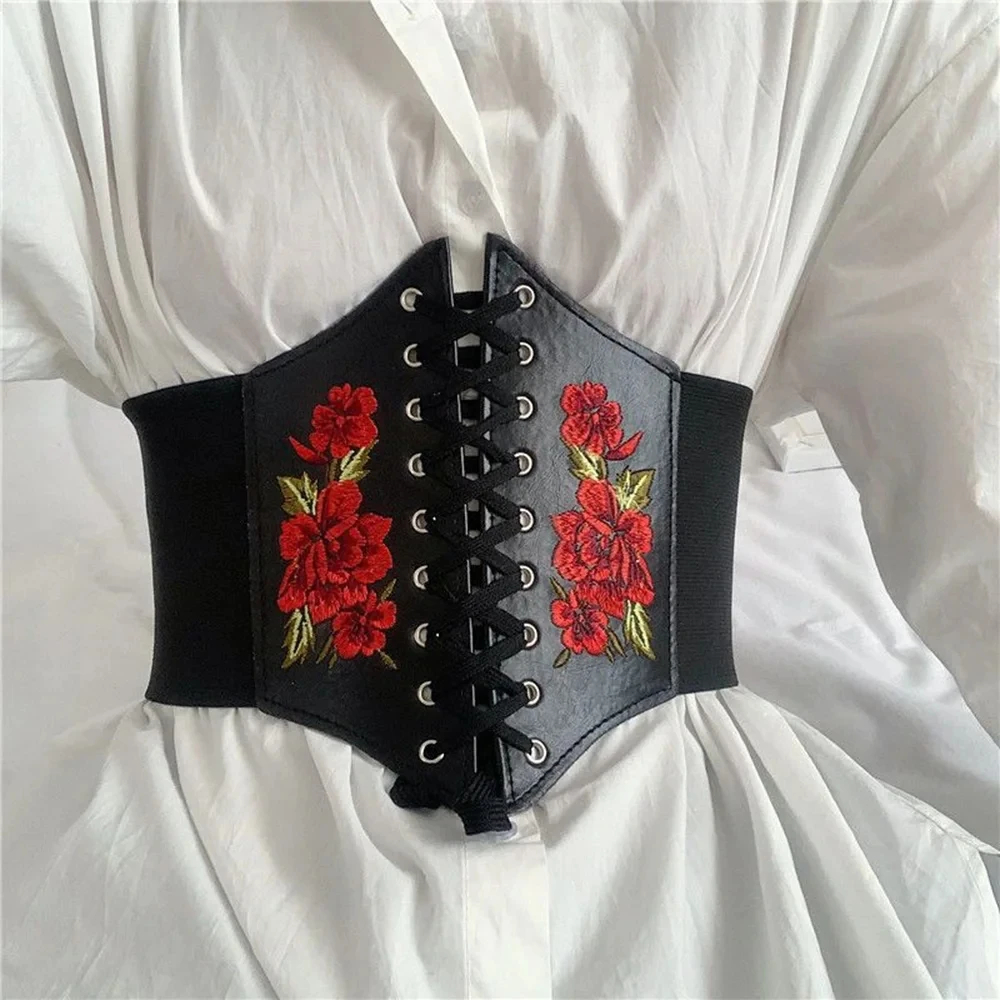 Corset Modelador Floral com Velcro - Naerya
