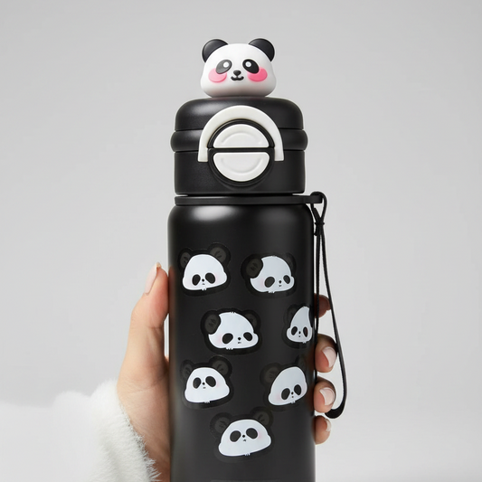 Copo Térmico Panda Cup 550ml de Aço Inox - Naerya