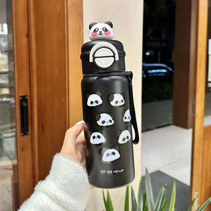 Copo Térmico Panda Cup 550ml de Aço Inox - Naerya
