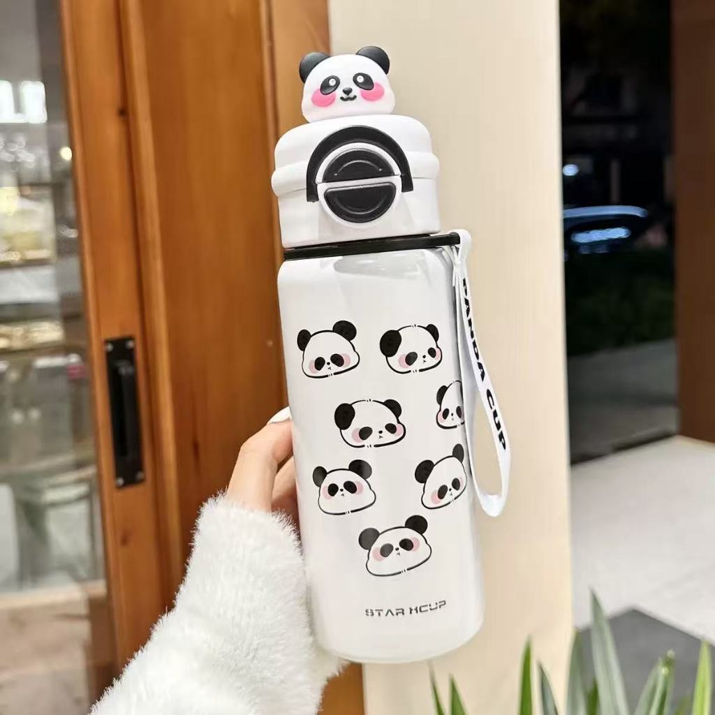 Copo Térmico Panda Cup 550ml de Aço Inox - Naerya