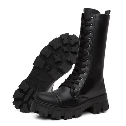 Coturno Tratorado Cano Alto - Naerya